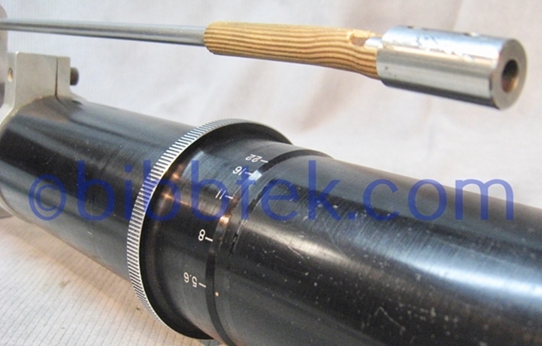Image sur Zoomar Television Lens, by Dr. Frank Back, serial number 40.