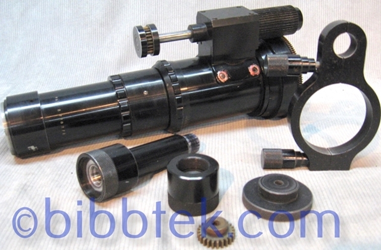 Picture of SOM Berthiot Television Zoom Lens.