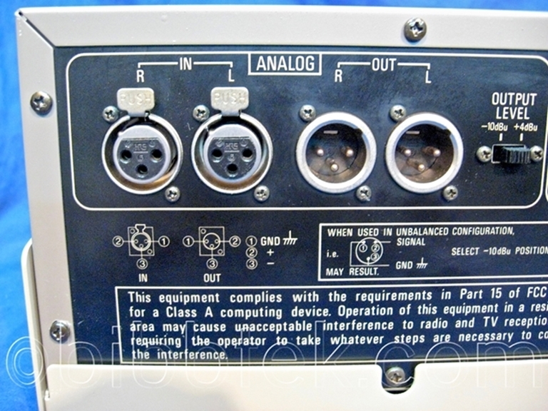 Image sur Panasonic SV-3700 Dat, Very low hours