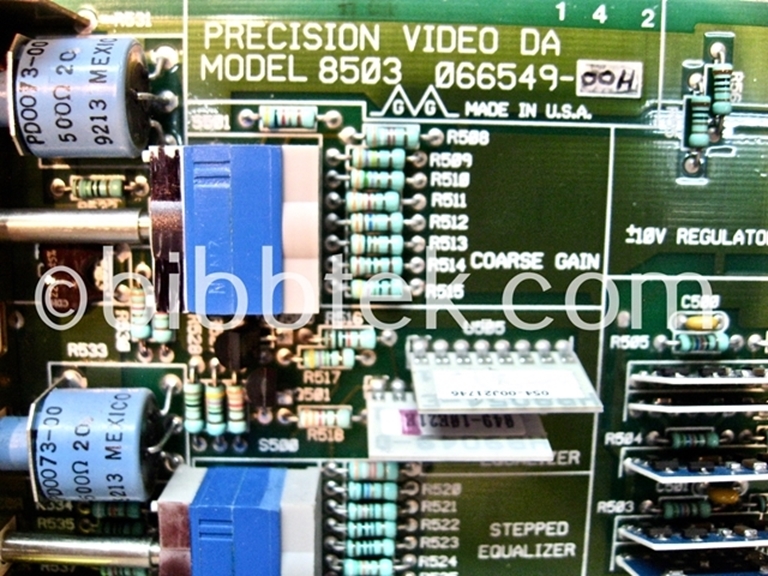 Afbeelding van Grass Valley 8503 Equalizing Video DAs