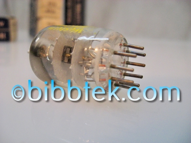 Afbeelding van Western Electric 417A vacuum tubes, NOS.