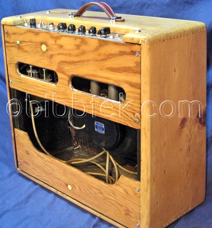 Image sur 1958 Fender Pro, sn S02420, 5E5A chassis, Jensen 15".