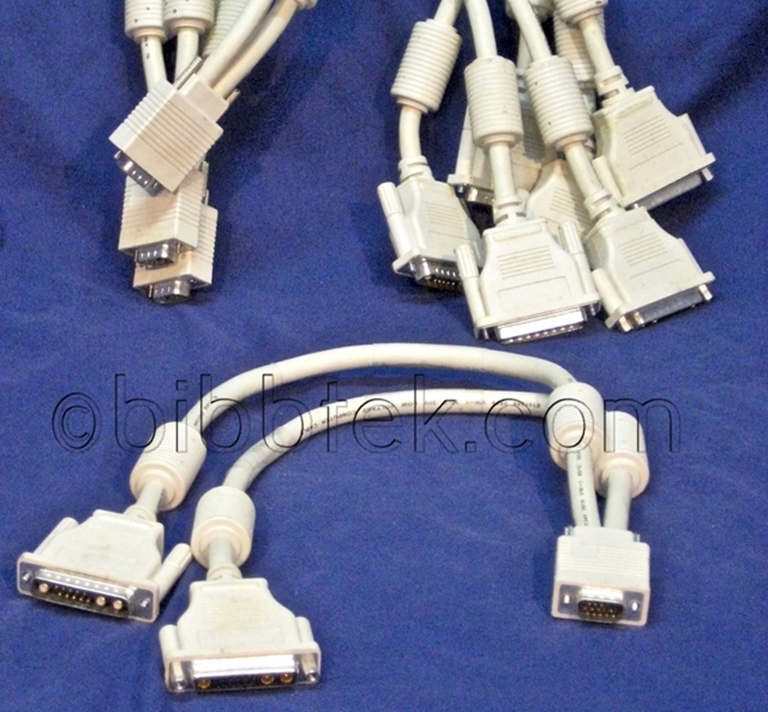 Afbeelding van Sun Microsystems Monitor cables, 13W3 M/F to HD15