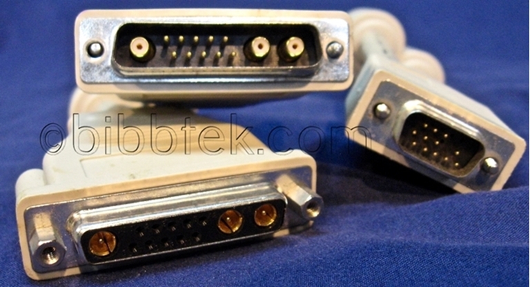Image sur Sun Microsystems Monitor cables, 13W3 M/F to HD15
