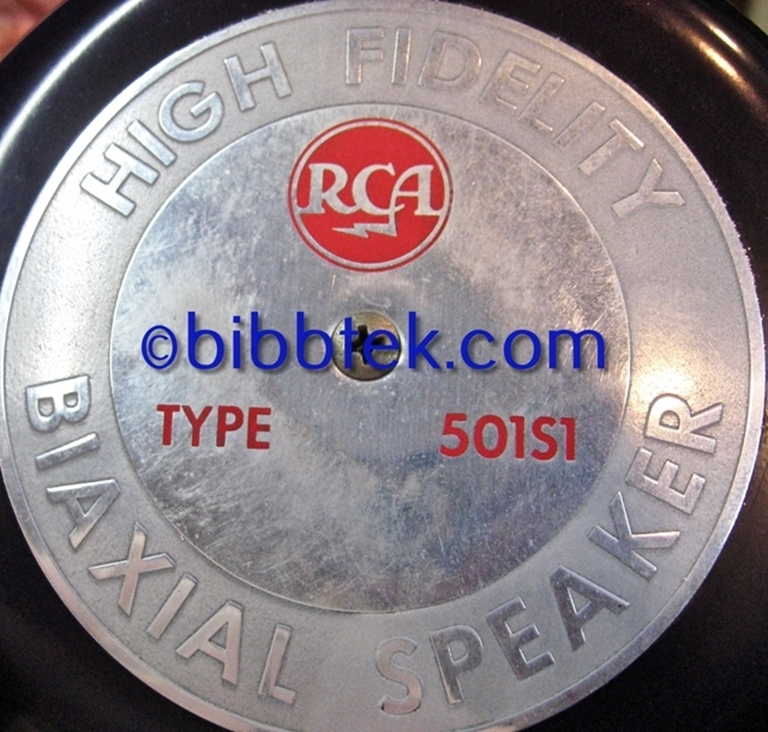 Afbeelding van RCA Model 501S1 Hi Fi BiAxial 12 inch Speaker,