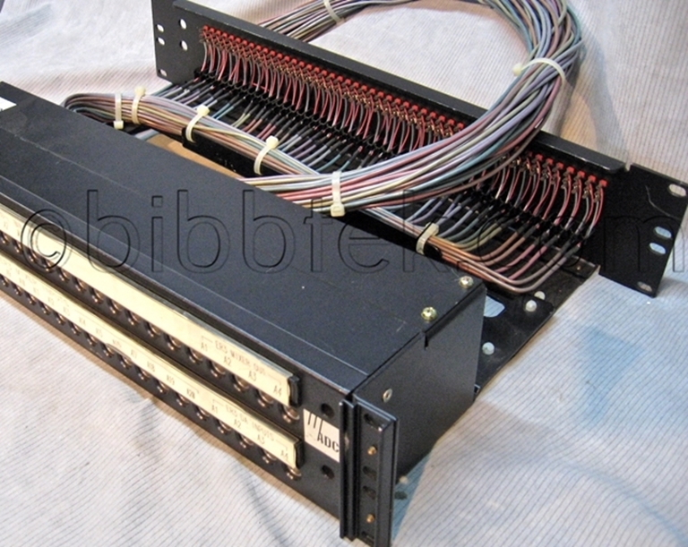 Afbeelding van ADC BJF207-4MKII Balanced 1/4" Audio patch panels
