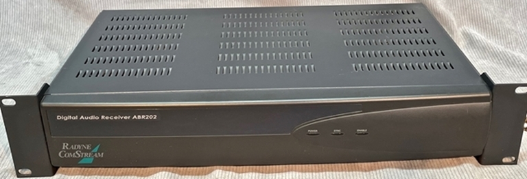 Afbeelding van Radyne ComStream Digital Audio Receiver ABR202
