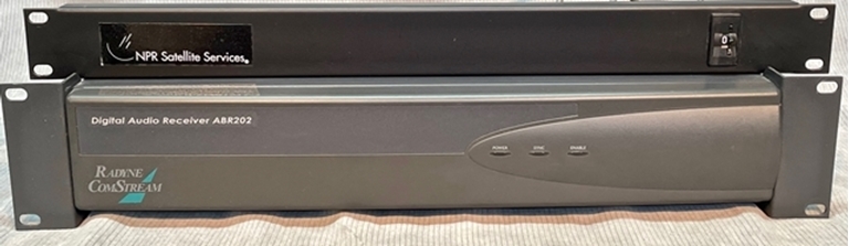 Afbeelding van Radyne ComStream Digital Audio Receiver ABR202