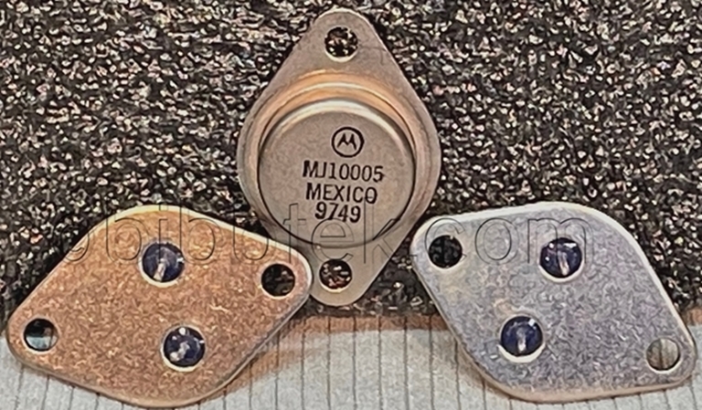 Afbeelding van Motorola  MJ10005 Transistors, NOS. price per pair.