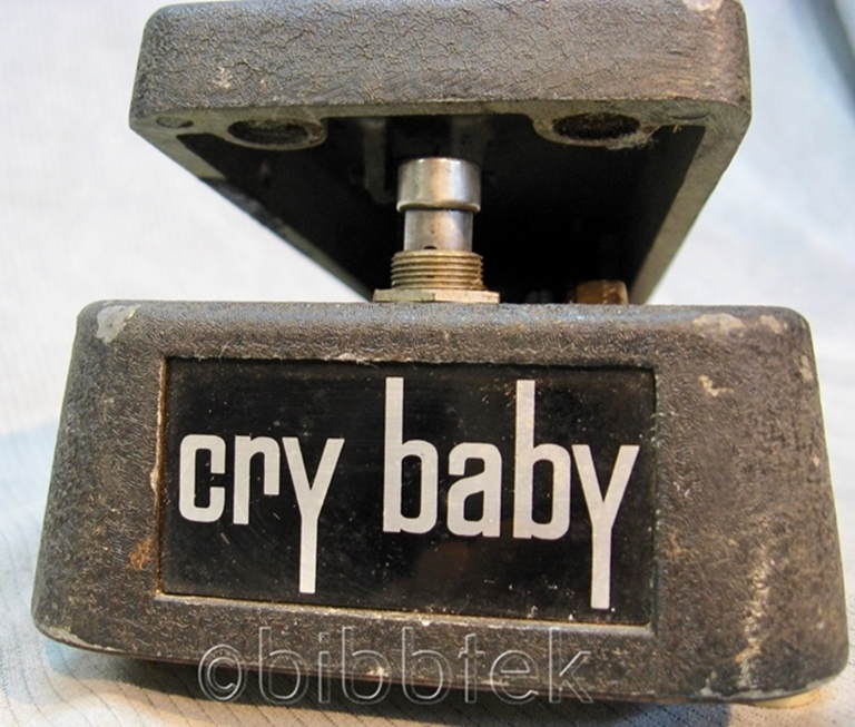 Afbeelding van Vox Cry baby Vintage Wah pedal. sn1636786.