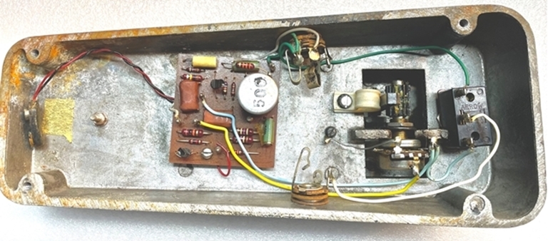 Afbeelding van Vox Cry baby Vintage Wah pedal. sn1636786.