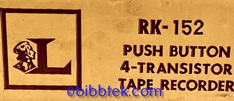 Image sur Lafayette R-K152 4 Transistor Reel to Reel.