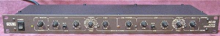 Afbeelding van Rane AC22 Active Electronic Crossover  Sold Out.