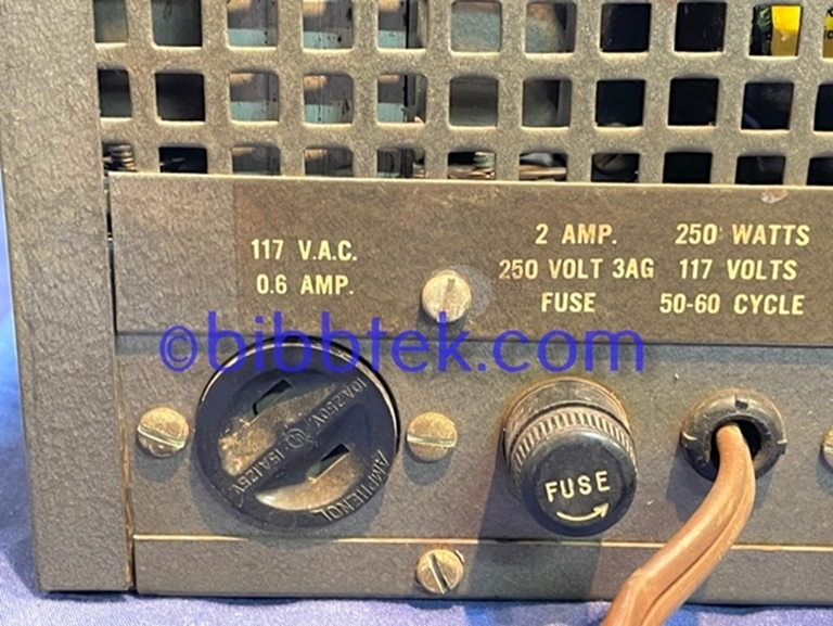 Image sur Altec A333A Tube Power amplifier, NSN.
