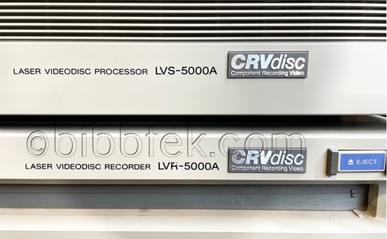 Afbeelding van Sony LVR5000 Laser DIsk recording system with Blank  Media.