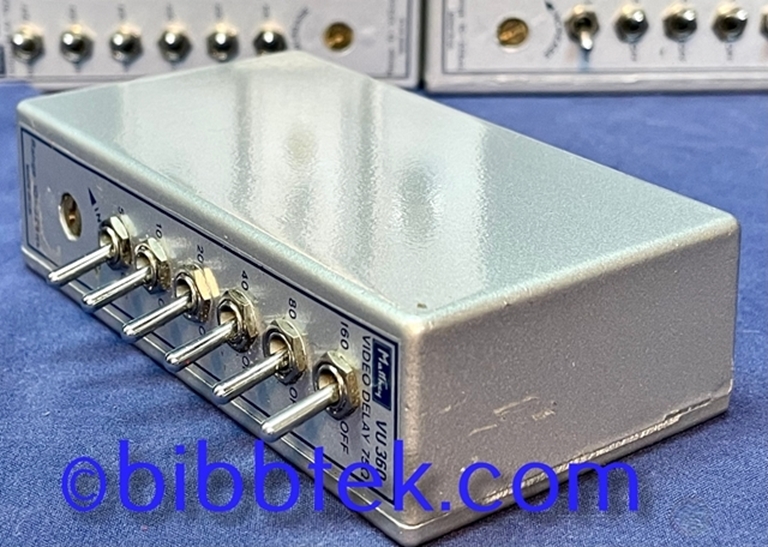 Picture of Matthey Video Delay VU360, 10 to 325 ns.