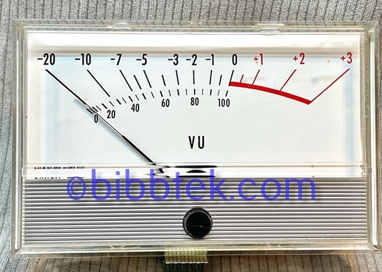 Afbeelding van Dixson Audio Meter, type A, model 230, used tested.