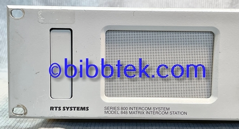 Afbeelding van RTS Model 848 Intercom master stations.