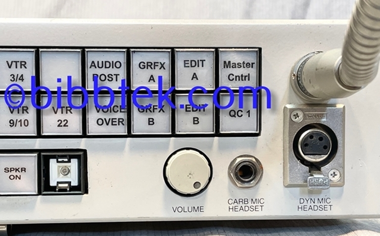 Afbeelding van RTS Model 848 Intercom master stations.