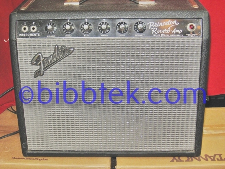Afbeelding van 1967 Fender Princeton Reverb, sn A18544.