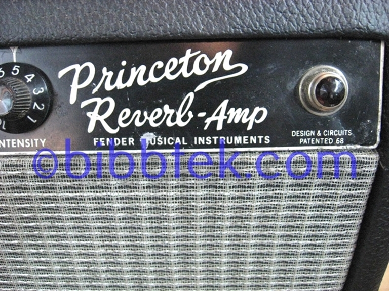 Image sur 1967 Fender Princeton Reverb, sn A18544.