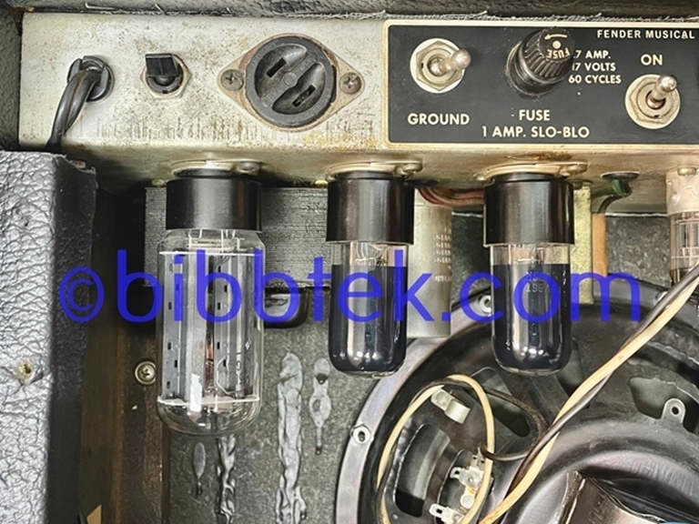 Image sur 1967 Fender Princeton Reverb, sn A18544.