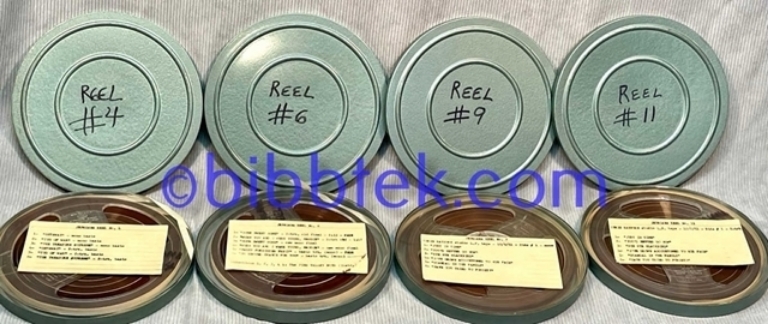 Image sur Jepalana Studio Masters,  35 7" reels from Associated Recording Studios. SOLD OUT.