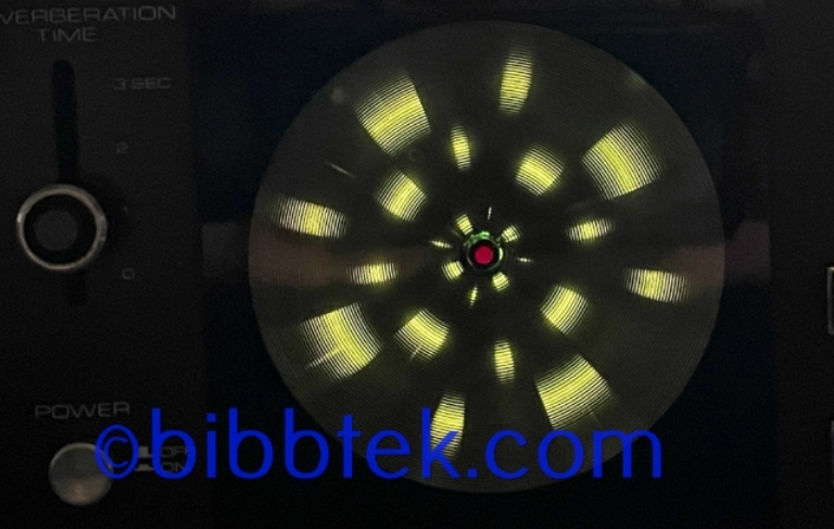 Image sur JVC ECA 102 Reverb unit, "Radar Screen reverberation amplifier".