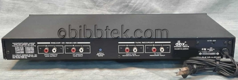 Picture of dbx 3BXiii  3 band dynamic range expander, VG condition.  snn50301843