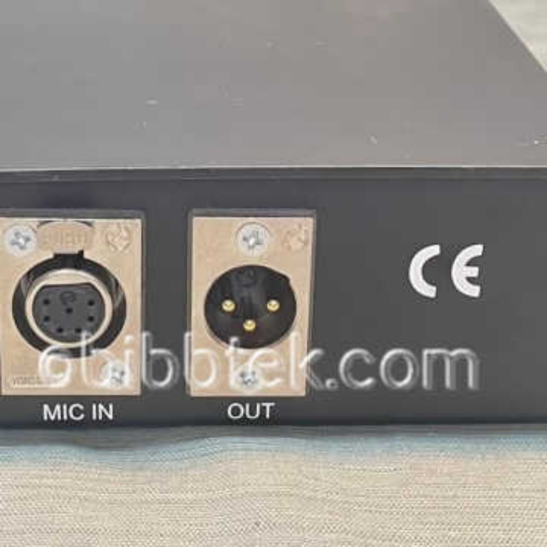 Picture of SE Electronics model SE 5500 large diaphragm, tube condenser microphone.