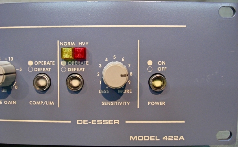 Afbeelding van Orban 422A Limiter/DeEsser sn1446660. SOLD.