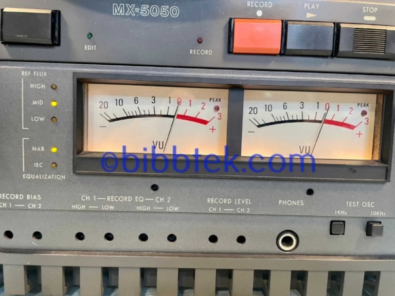 Picture of Otari Model MX5050 BII 2 quarter inch deck,  Good condition.  SN: 18740082.
