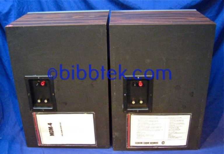 Afbeelding van Calibration Standard Instruments MDM-4 Mix Down Monitors by E.M. Long