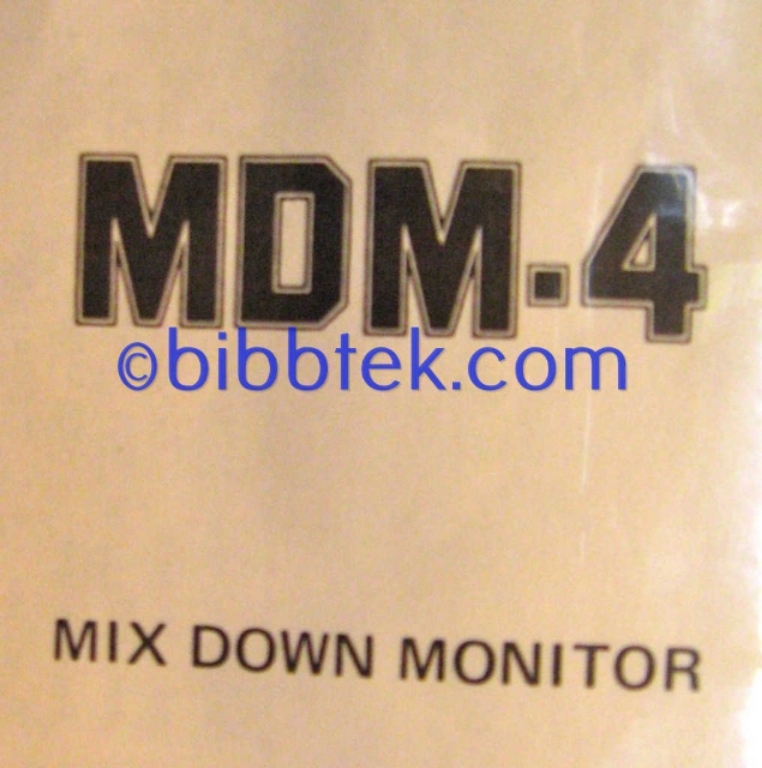 Afbeelding van Calibration Standard Instruments MDM-4 Mix Down Monitors by E.M. Long