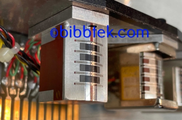 Afbeelding van Otari 4 track .500" head assembly for Otari Model MX-5050 decks.