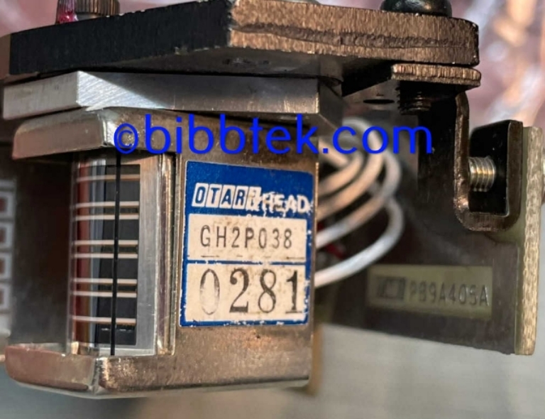 Afbeelding van Otari 4 track .500" head assembly for Otari Model MX-5050 decks.