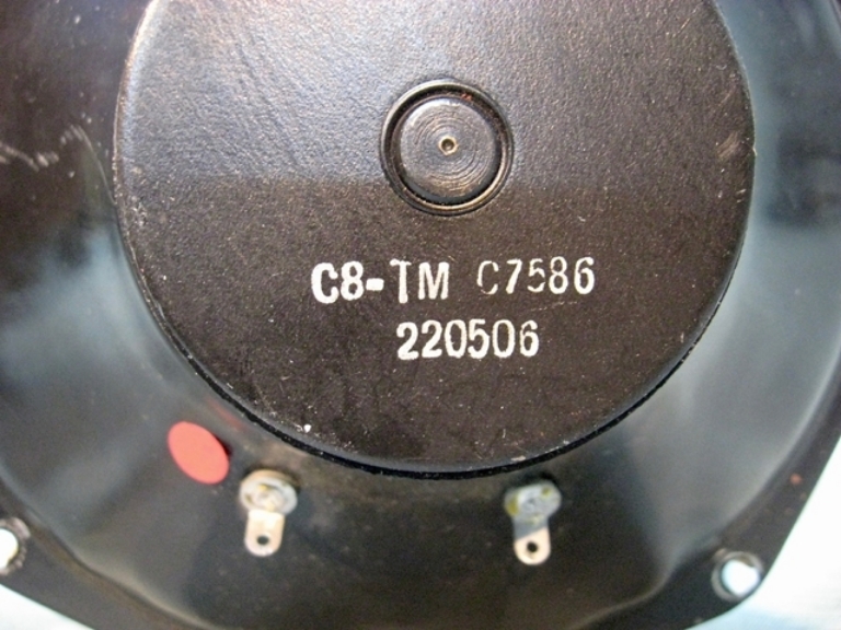 Afbeelding van Jensen C8-TM C7586 closed back Midrange, 4 hole.  SOLD Out.