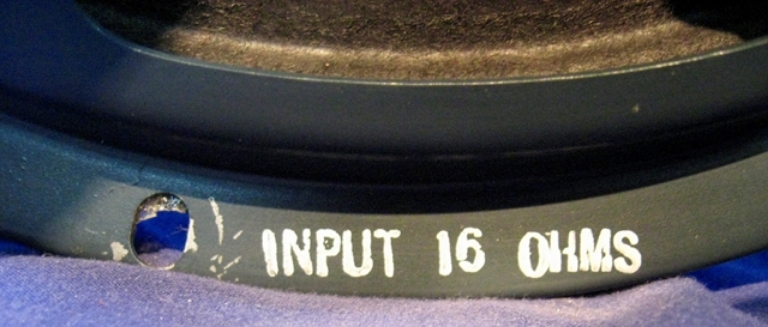 Picture of Jensen C6856 12" Coaxial Driver,16Ω  SOLD out.